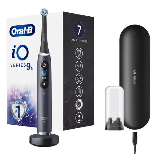 Oral-B iO Series 9n Adulto Cepillo dental vibratorio Negro Oral-B iO Series 9n Adulto Cepillo dental vibratorio Negro