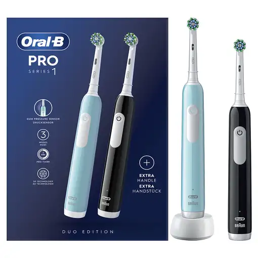 Oral-B Pro 1 PRO1CRSDUO cepillo eléctrico para dientes Adulto Cepillo dental oscil