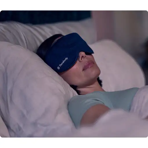 Therabody SleepMask masajeador Cara Negro, Azul