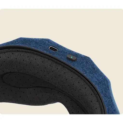 Therabody SleepMask masajeador Cara Negro, Azul