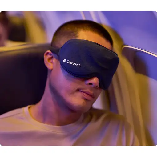 Therabody SleepMask masajeador Cara Negro, Azul
