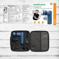 Medisana MG 600 masajeador Universal Negro, Azul
