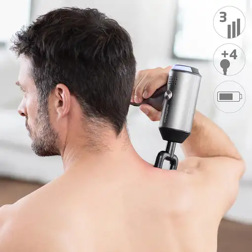 Medisana MG 500 masajeador Universal Negro, Gris