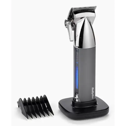 BaByliss Super-X Metal E996E cortadora de pelo y maquinilla Antracita, Acero inoxi
