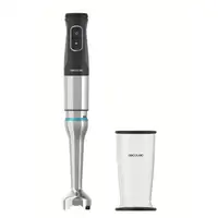 Cecotec 03967 licuadora Batidora de inmersión 1200 W Negro, Acero inoxidable