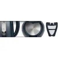 MPM MCZ-85/G1 tetera eléctrica 1,7 L 2200 W Negro