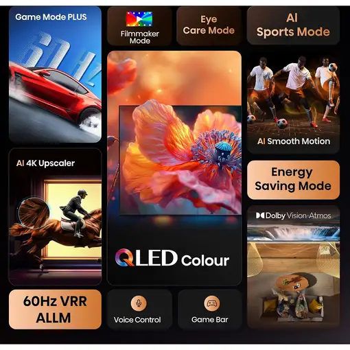 Hisense 50E77Q 127 cm (50") 4K Ultra HD Smart TV Wifi Negro