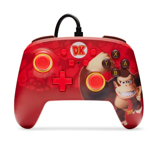 PowerA Enhanced Rojo USB Gamepad Analógico/Digital Nintendo Switch, Nintendo Switc