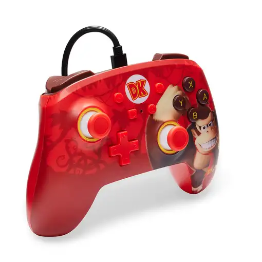 PowerA Enhanced Rojo USB Gamepad Analógico/Digital Nintendo Switch, Nintendo Switc