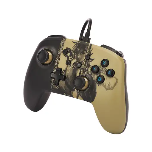 PowerA NSGP0084-01 mando y volante Haya, Beige USB Gamepad Analógico Nintendo Swi