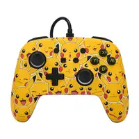 PowerA NSGP0083-01 mando y volante Negro, Rojo, Amarillo USB Gamepad Analógico Nin