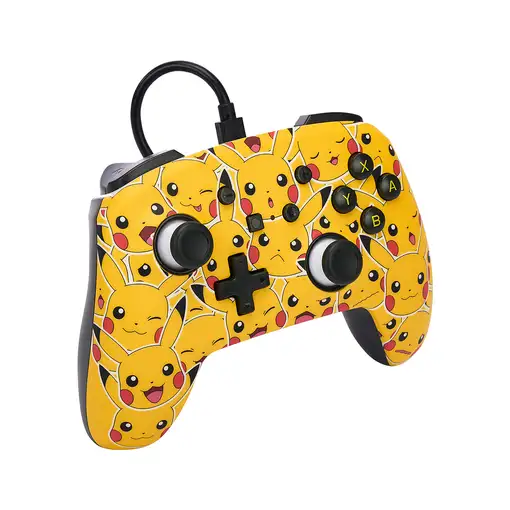 PowerA NSGP0083-01 mando y volante Negro, Rojo, Amarillo USB Gamepad Analógico Nin