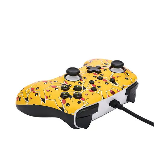 PowerA NSGP0083-01 mando y volante Negro, Rojo, Amarillo USB Gamepad Analógico Nin