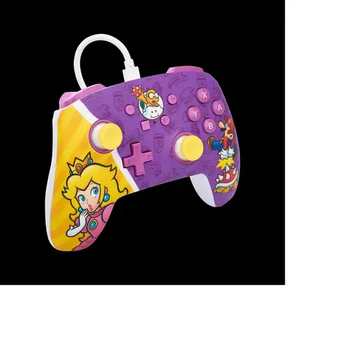 PowerA NSGP0092-01 mando y volante Púrpura, Rojo, Amarillo USB Gamepad Nintendo S