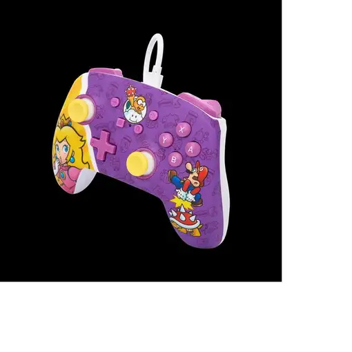 PowerA NSGP0092-01 mando y volante Púrpura, Rojo, Amarillo USB Gamepad Nintendo S