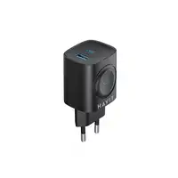 Havit 6939119081065 cargador de dispositivo móvil Negro Cargador inalámbrico Carga