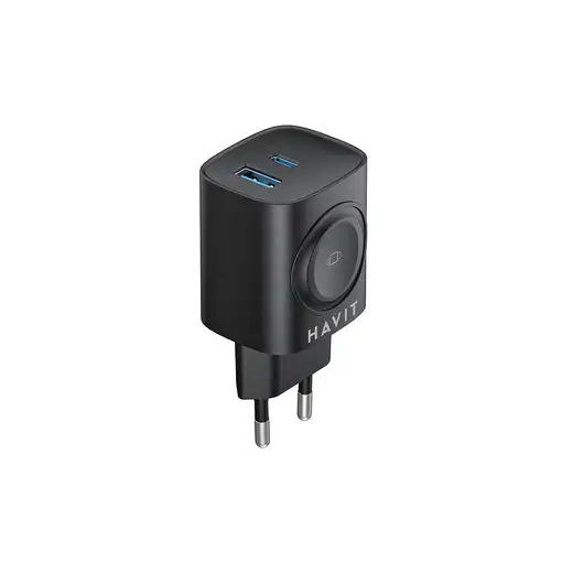Havit 6939119081065 cargador de dispositivo móvil Negro Cargador inalámbrico Carga