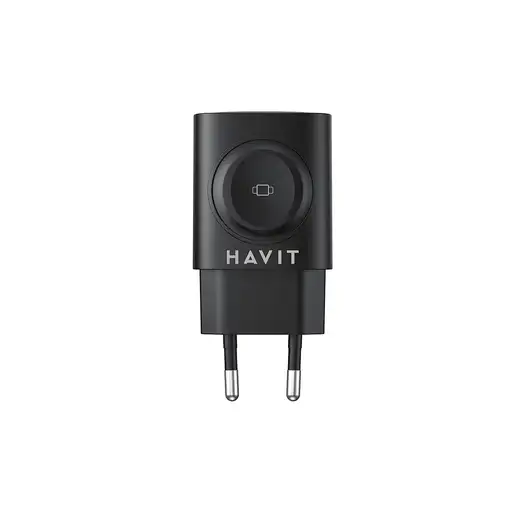 Havit 6939119081065 cargador de dispositivo móvil Negro Cargador inalámbrico Carga