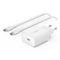 Belkin WCA004VF1MWH-B6 cargador de dispositivo móvil Teléfono móvil Blanco USB Car