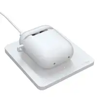 Terratec ADD Base Auriculares Blanco USB Cargador inalámbrico Interior