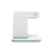 Canyon Cargador inalámbrico WS-303 15W 3en1 Blanco