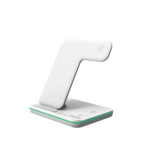 Canyon Cargador inalámbrico WS-303 15W 3en1 Blanco