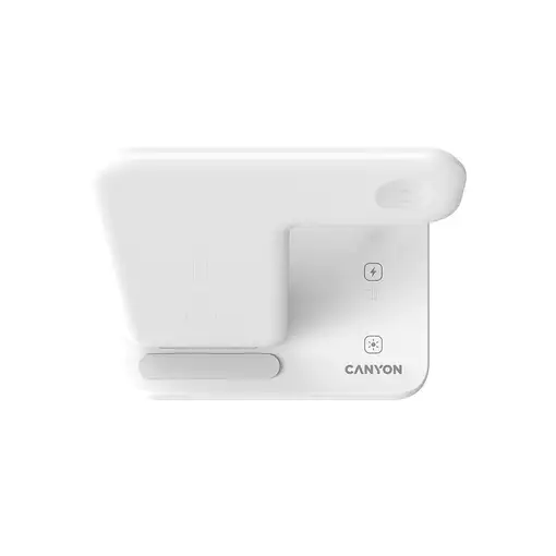 Canyon Cargador inalámbrico WS-303 15W 3en1 Blanco
