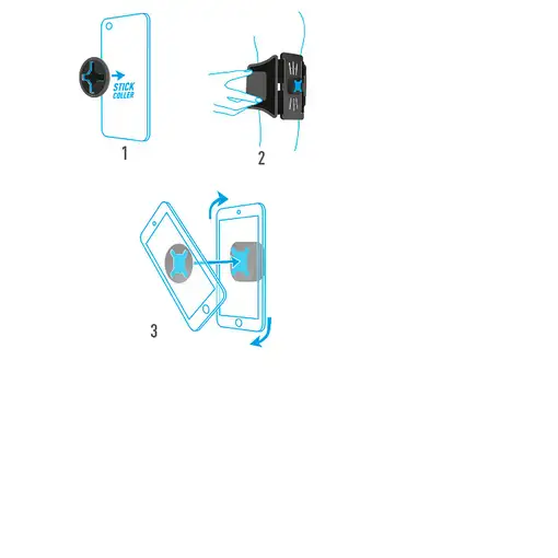 Mobilis BRAZALETE UNIV U.FIX RUN KIT . funda para teléfono móvil Brazalete caso Ne