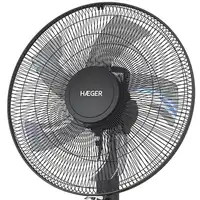 Ventiladores pie/suelo Ventiladores sobremesa Negro HAEGER