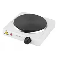 Esperanza EKH002W hobs Blanco Encimera Hornillo eléctrico / Placa eléctrica 1 zona