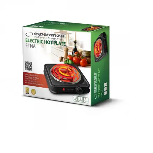 Esperanza EKH012K hobs Negro Encimera 21 cm 1 zona(s)
