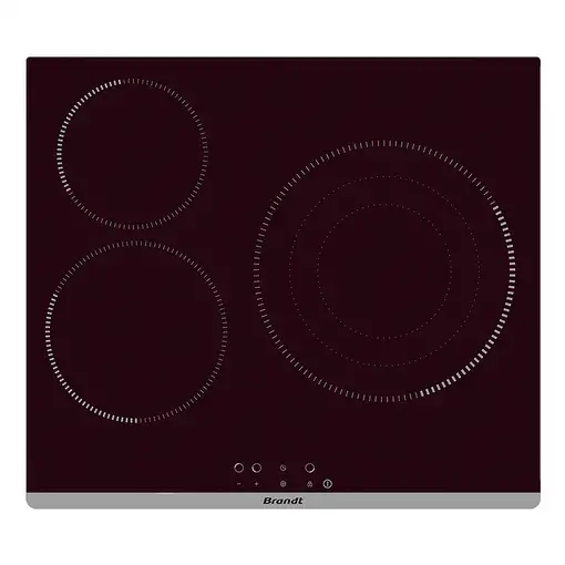 Brandt BPV6322B hobs Negro Integrado 58 cm Cerámico