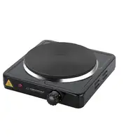 Esperanza EKH002K hobs Negro Encimera Hornillo eléctrico / Placa eléctrica 1 zona(