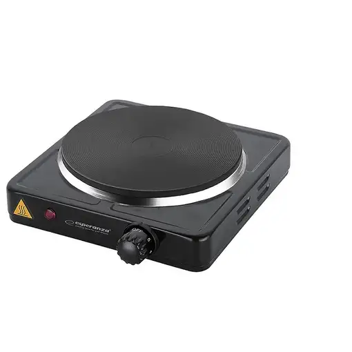 Esperanza EKH002K hobs Negro Encimera Hornillo eléctrico / Placa eléctrica 1 zona(