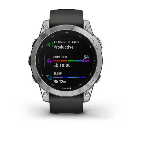 Garmin fenix 7 3,3 cm (1.3") MIP 47 mm Digital 260 x 260 Pixeles Pantalla táctil P