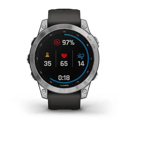 Garmin fenix 7 3,3 cm (1.3") MIP 47 mm Digital 260 x 260 Pixeles Pantalla táctil P