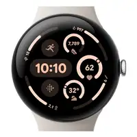 Google Pixel Watch 3 AMOLED 45 mm Digital Pantalla táctil Plata Wifi GPS (satélite