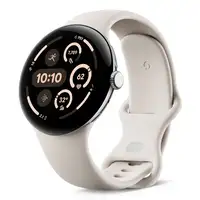 Google Pixel Watch 3 AMOLED 45 mm Digital Pantalla táctil Plata Wifi GPS (satélite