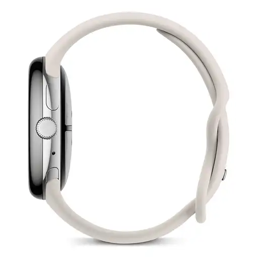 Google Pixel Watch 3 AMOLED 45 mm Digital Pantalla táctil Plata Wifi GPS (satélite
