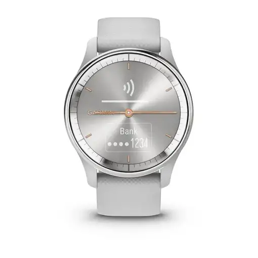 Garmin vivomove Trend LCD 40 mm Híbrido 254 x 346 Pixeles Pantalla táctil Plata GP