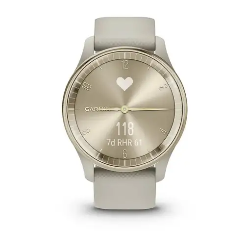 Garmin vivomove Trend LCD 40 mm Híbrido 254 x 346 Pixeles Pantalla táctil Oro GPS