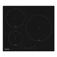 Daewoo BH6ISF31BNM-ES hobs Negro Integrado 59 cm Con placa de inducción 3 zona(s)