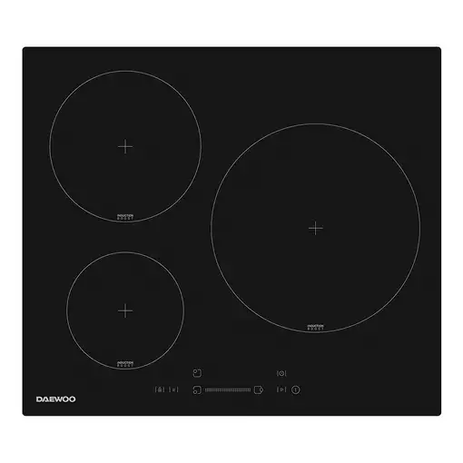 Daewoo BH6ISF31BNM-ES hobs Negro Integrado 59 cm Con placa de inducción 3 zona(s)
