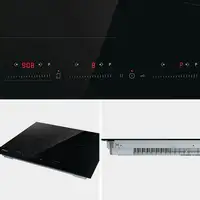 Hisense HI6352BSCE hobs Negro Integrado 59 cm Con placa de inducción 4 zona(s)