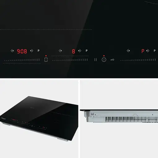Hisense HI6352BSCE hobs Negro Integrado 59 cm Con placa de inducción 4 zona(s)