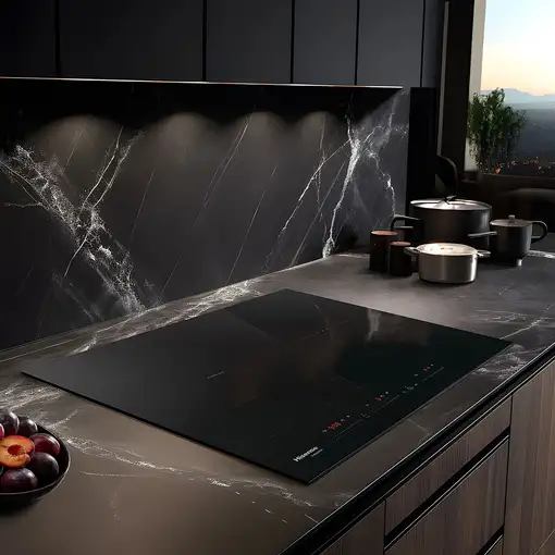 Hisense HI6352BSCE hobs Negro Integrado 59 cm Con placa de inducción 4 zona(s)