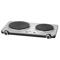 Clatronic DKP 3668 E Negro, Acero inoxidable Encimera Hornillo eléctrico / Placa e