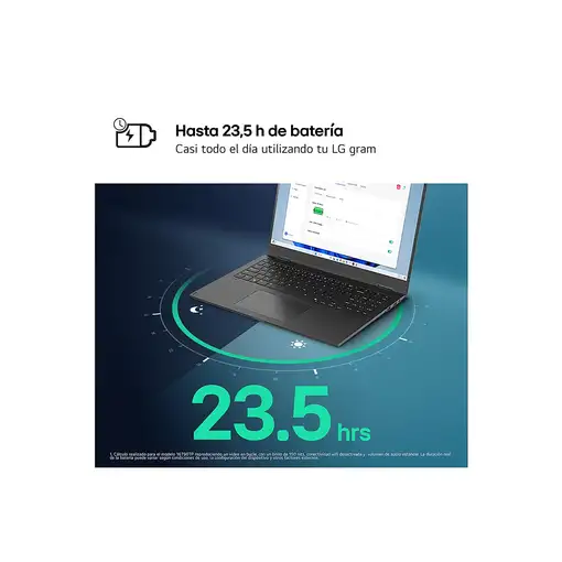 LG Gram 16Z90RU Intel® Core™ i5 i5-1334U Portátil 40,6 cm (16") WQXGA 16 GB LPDDR4