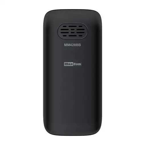 MaxCom Comfort MM428 4,57 cm (1.8\) 78 g Negro, Rojo Teléfono para personas mayore
