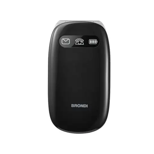 Brondi Amico Comfort 7,11 cm (2.8\) Negro Teléfono básico